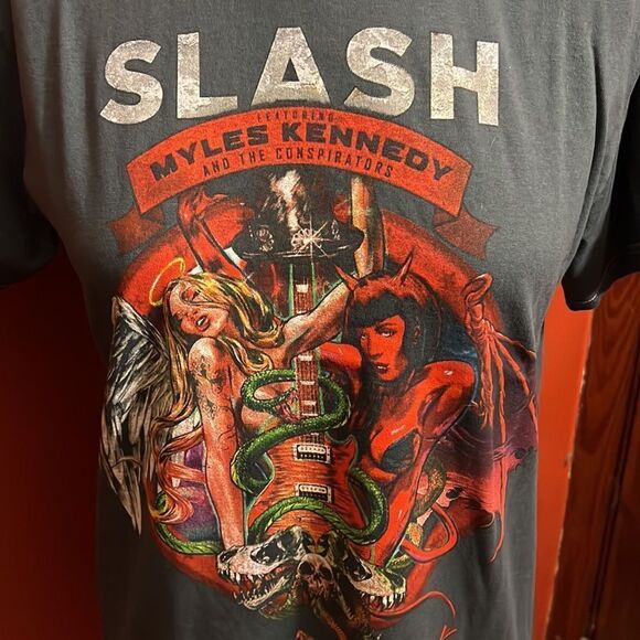 Slash featuring Myles Kennedy Apocalyptic Love Tshirt - Picture 2 of 2